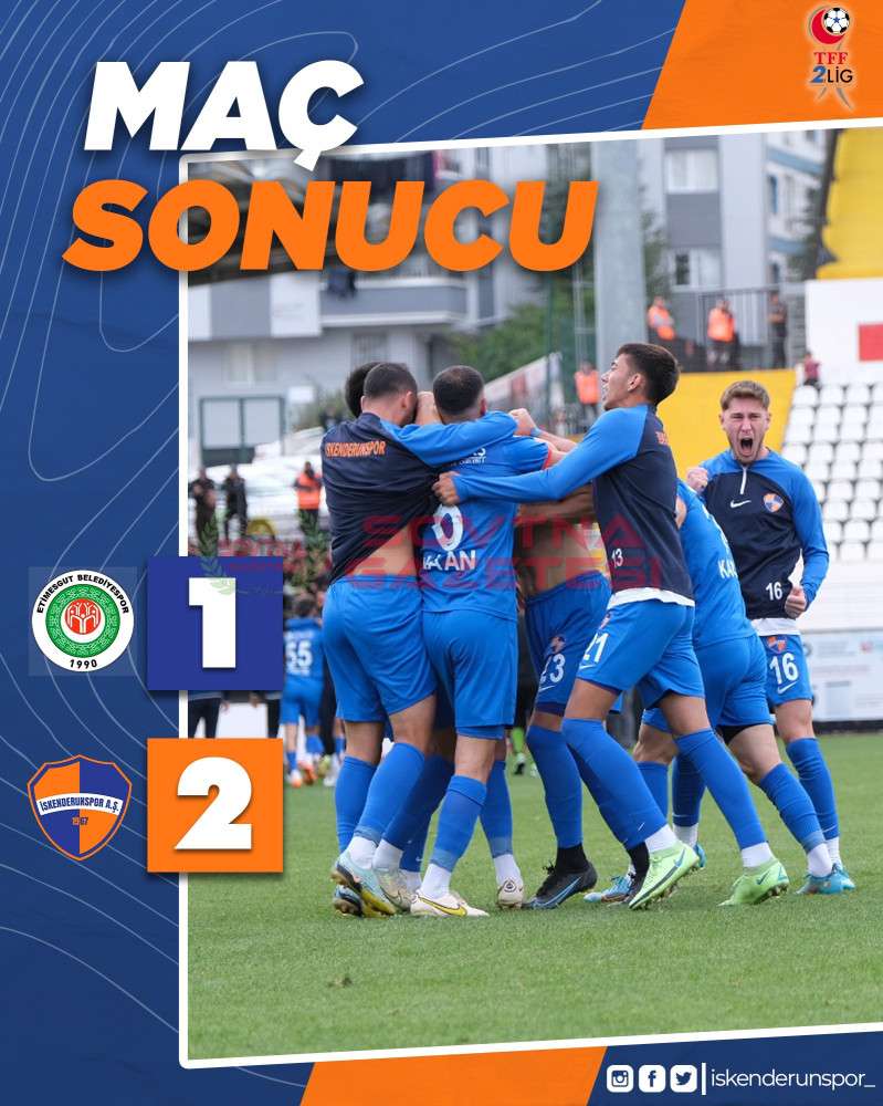 Etimesgut Belediyespor 1-2 İskenderunspor