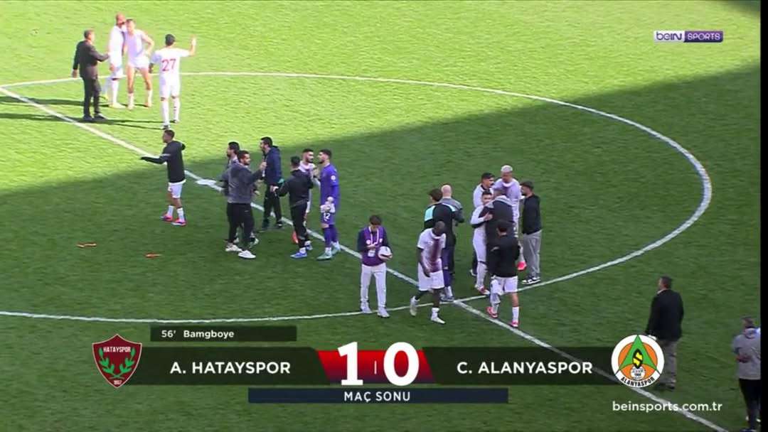 HATAYSPOR 11 HAFTA SONRA KAZANDI 