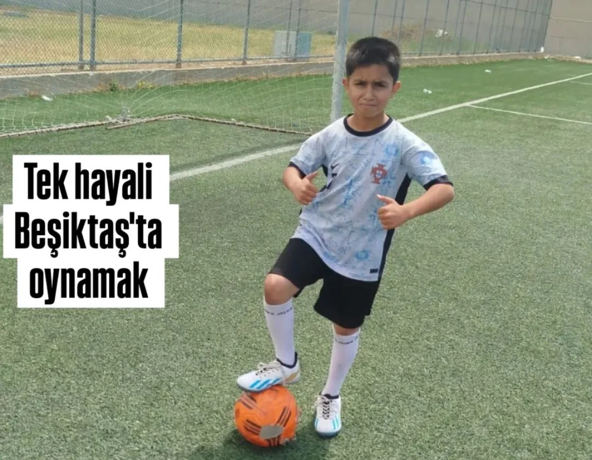 Küçük Yetenek İbrahim İnci’nin Hedefi: Beşiktaş Forması Giymek