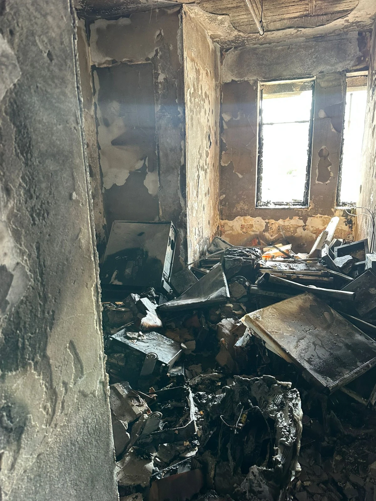 SAMANDAĞ’DA KORKUTAN YANGIN 