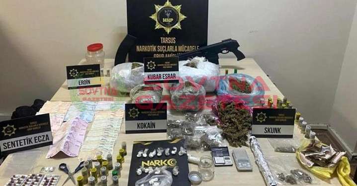 Tarsus'ta Uyuşturucu Operasyonu
